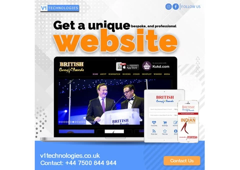 Website Development Company in uk - V1 Technologies