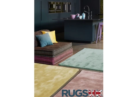 Aran Rug by Asiatic Carpets in Jasmine Yellow Colour - 3/3