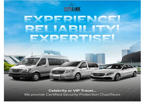 Corporate Chauffeur Service | Citilink Services | Book Now - 3/13