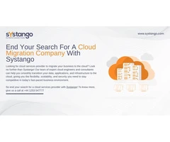 End Your Search For A Cloud Migration Company With Systango