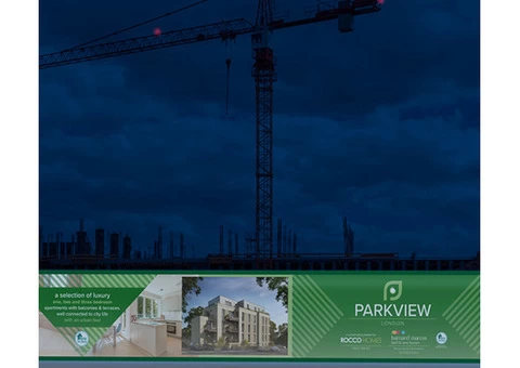 Grab Attention with Eye-Catching Hoarding Panels