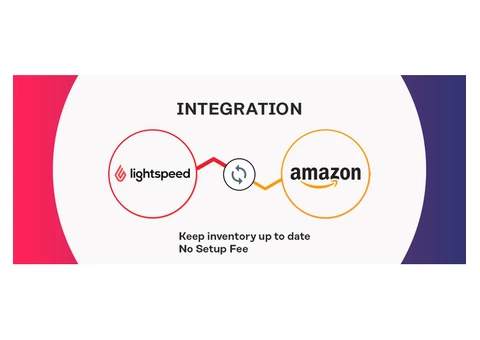Lightspeed Integration with Amazon: No setup fee