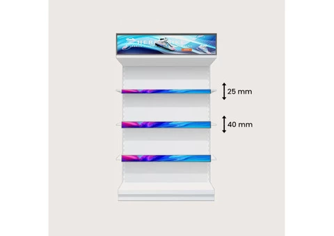 Custom Shelf Edge Strips