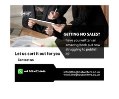 Get Your Book Published with the Help of Expert Ghostwriters!