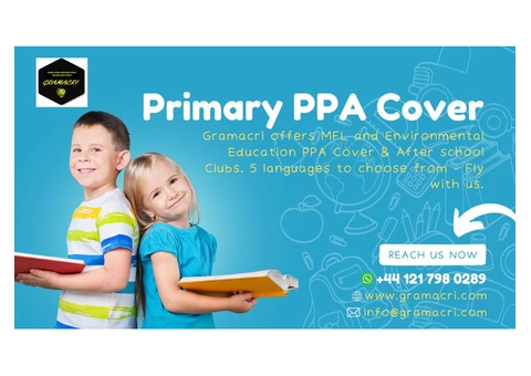 Primary PPA Cover - Gramacri Ltd