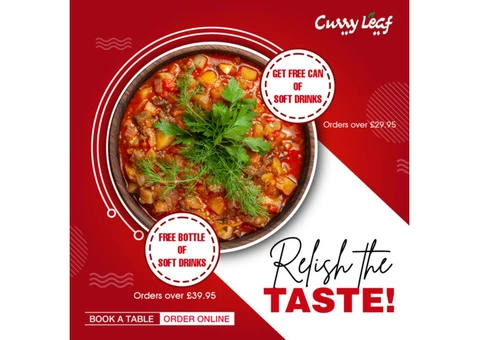 Curry Leaf | indian restaurant near me | indian takeaway near me | barnet curry