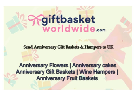 Anniversary Gift Basket UK at Absolutely Affordable Prices