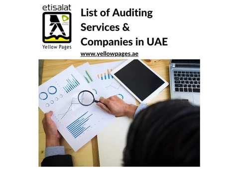 List of Auditing Services & Companies in UAE | Auditing Firms