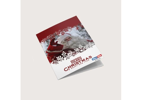 A5 Folded to A6 Christmas Cards