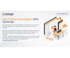 Hire Python Developers With Systango
