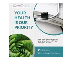 Consult with Best Mental Health Therapist Near You at BodyMind Centre
