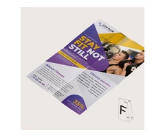 A2 Folded A4 Leaflets
