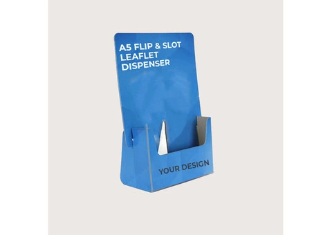 A5 Flip & Slot Leaflet Dispenser