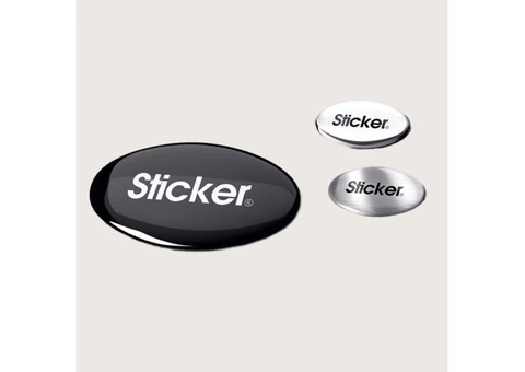 Domed Stickers