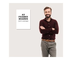 A3 Foamex Boards (297 x 420 mm)