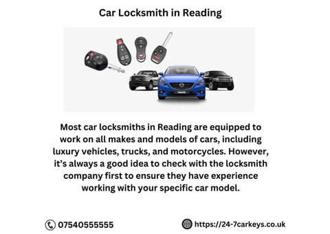 Reasons to Hire a Car Locksmith in Reading