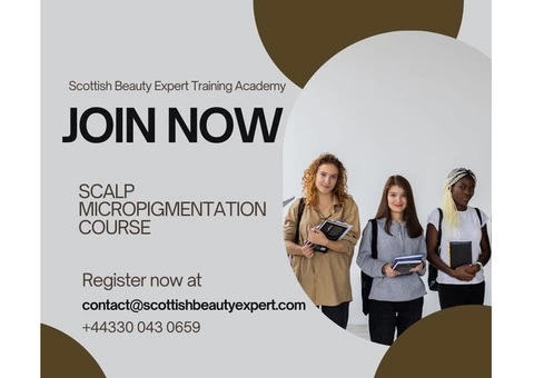 Get a Large Profit Margin By Scalp Micropigmentation | Scottish Beauty Expert