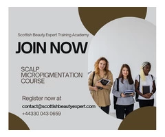Get a Large Profit Margin By Scalp Micropigmentation | Scottish Beauty Expert