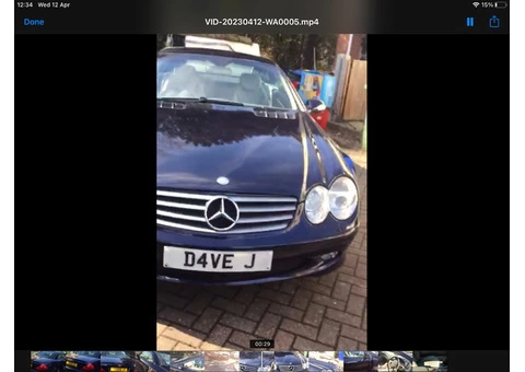 Merceds Benz SL 500 2003 Low mileage Mint condition - 2/6