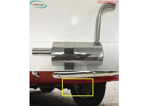 Heinkel Kabine and Trojan bumpers and exhaust (1955- 1966) - 3/3