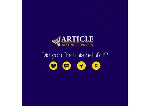 BEST ARTICLE WRITING SERVICES IN UK - 2/2
