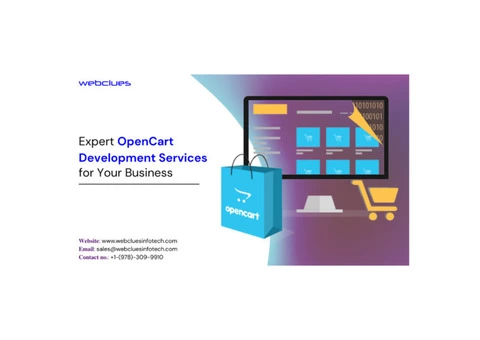 Get Your Business Online with WebClues Infotech - Leading OpenCart Development Company