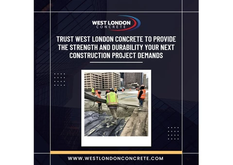 Onsite Mix Concrete Supplier | West London Concrete Ltd