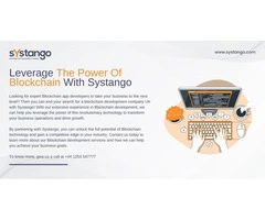 Leverage The Power Of Blockchain With Systango