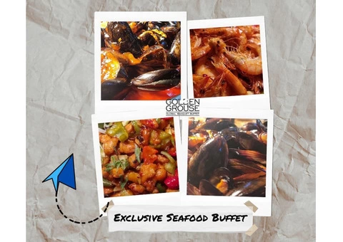Get Exclusive Seafood Buffet Experience Every Friday