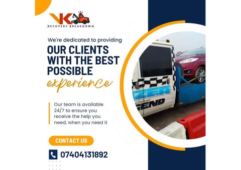 Vehicle Recovery Coventry -  VK Recovery Breakdown