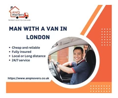 Man With Van Cost in London - AnQ Movers
