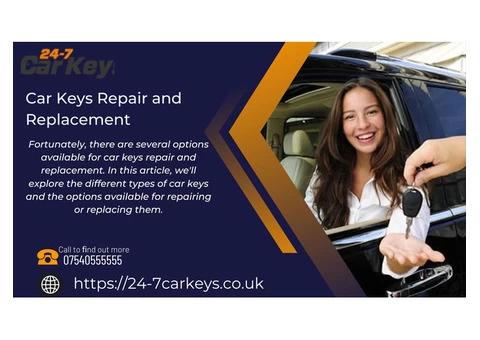 Car Keys Repair and Replacement What You Need to Know