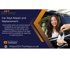 Car Keys Repair and Replacement What You Need to Know