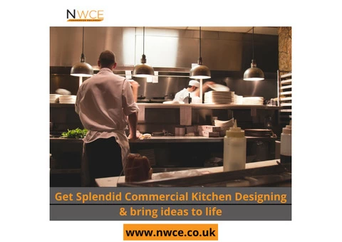 Get Splendid Commercial Kitchen Designing & bring ideas to life