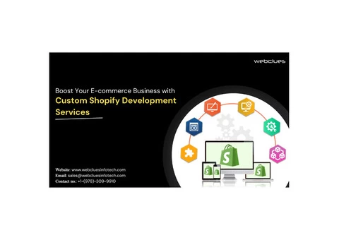 "Empower Your E-commerce Business with Expert Shopify Development Services by WebClues"