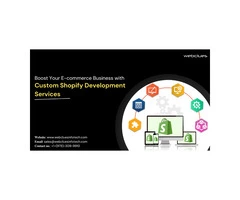"Empower Your E-commerce Business with Expert Shopify Development Services by WebClues"