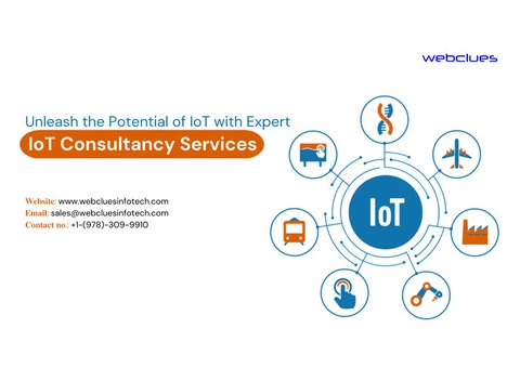 Transform Your Business with Expert IoT Consulting Services by WebClues Infotech.
