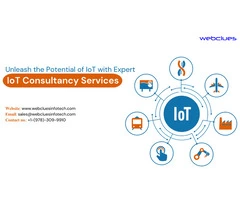 Transform Your Business with Expert IoT Consulting Services by WebClues Infotech.