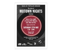 MOTOWN NIGHTS CATERHAM