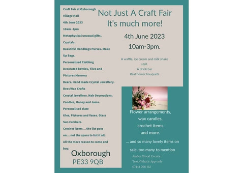 CRAFT FAIR, BUT NOT JUST ANY OLD NORMAL CRAFT FAIR! - 3/3