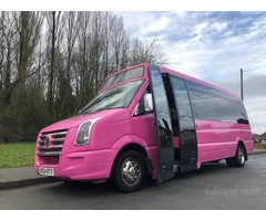 Pink Party Bus Hire Near Me