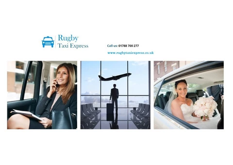 Book local rugby taxi services near me from Rugby Taxi Express agency