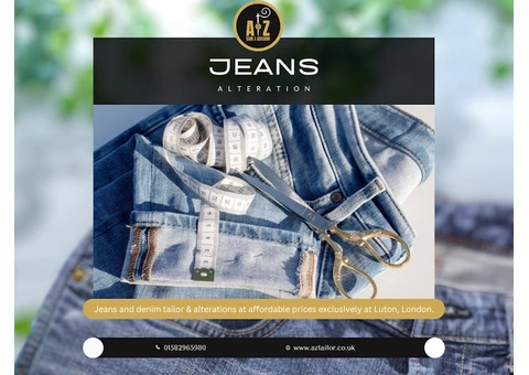 Jeans Alterations in Luton - AZ Tailor