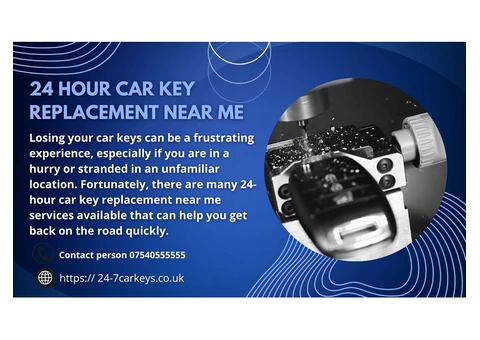 Finding 24 Hour Car Key Replacement Near Me A Comprehensive Guide