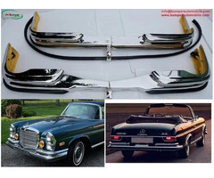Mercedes W111 W112 low grille models 280SE 3,5L V8 Coupe /Convertible bumpers (1969-1971)