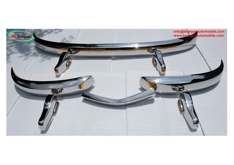 Mercedes W186 300, 300b and 300c bumper (1951-1957) by stainless steel - 2/4