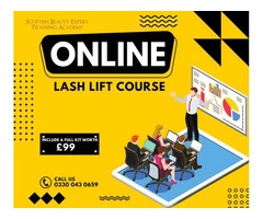 Get Free Kit Worth £99 with Our Online Lash Lift Course