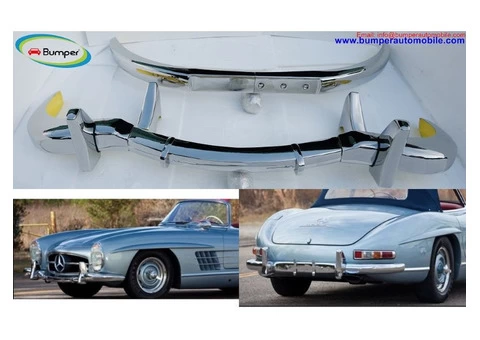 Mercedes 300SL bumper (1957-1963) by stainless steel - 1/4