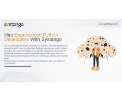 Hire Experienced Python Developers With Systango