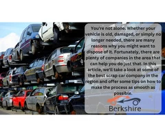 Looking to scrap your car in Berkshire or Reading?